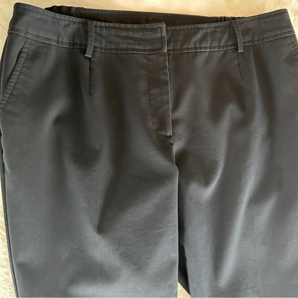 Talbots Heritage Pants Navy Blue Straight Leg Stretch Plus size 16 W Petite - Picture 11 of 16